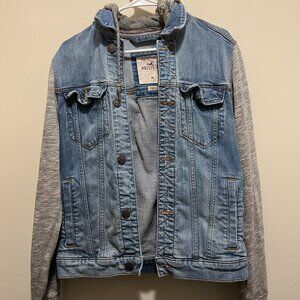 Hollister Stretch Denim Jacket Size Medium